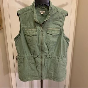Merona Zipper vest, size XXL
